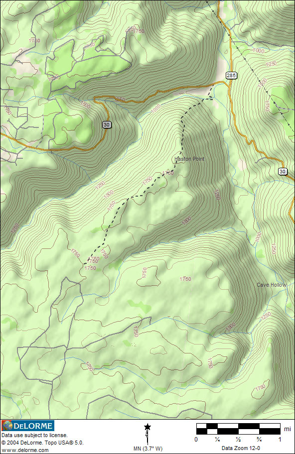 Haston Point - in Van Buren County, TN