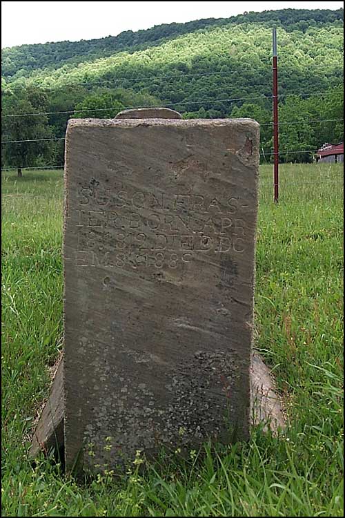 Susan (Austin) Frazier Grave - Austin Cemetery