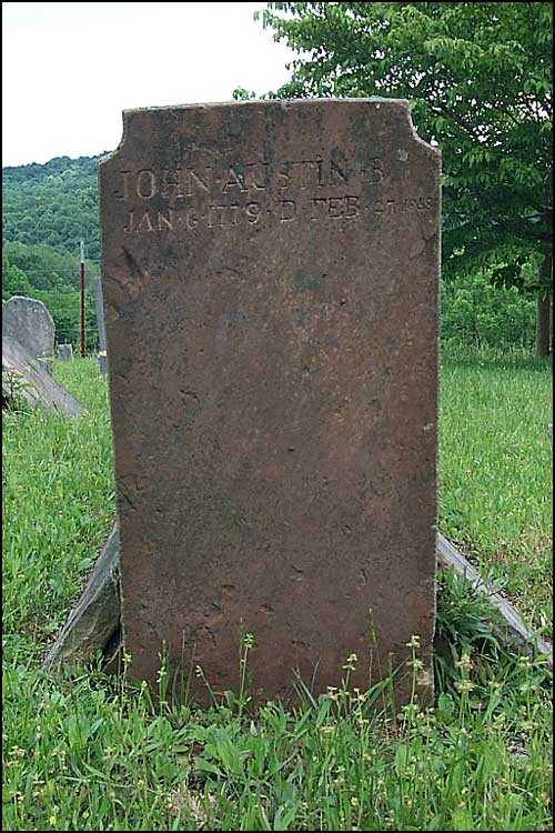 John Austin Grave - Austin Cemetery