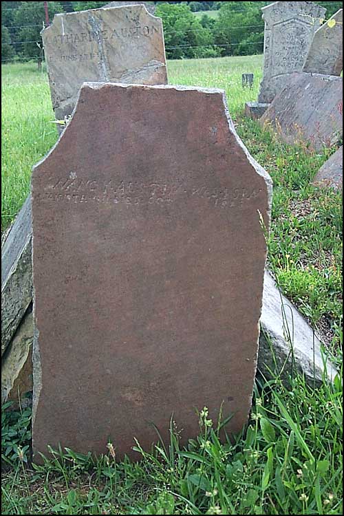 Nancy Austin Grave - Austin Cemetery