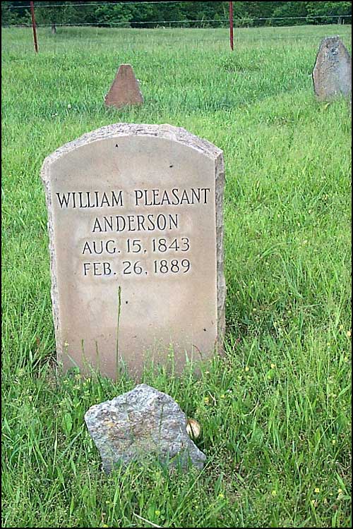 William Pleasant Anderson Grave - Austin Cemetery