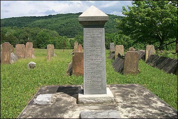 West View of Austin Memorial - Austin Cemetery