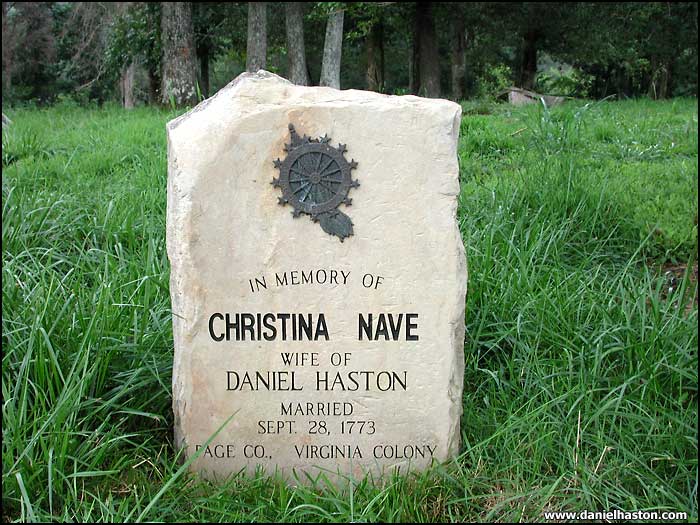 Christina Nave Haston Grave - Big Fork Cemetery