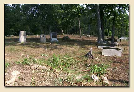 Big Fork Cemetery - in Cummingsville of Van Buren Cty, TN