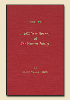 Haisten Family: 250 Years History