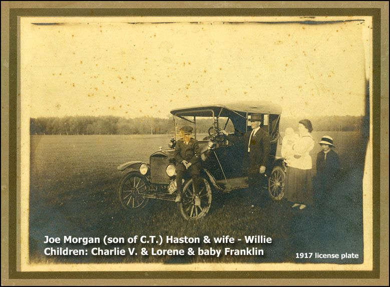 Joe and Willie Haston Family