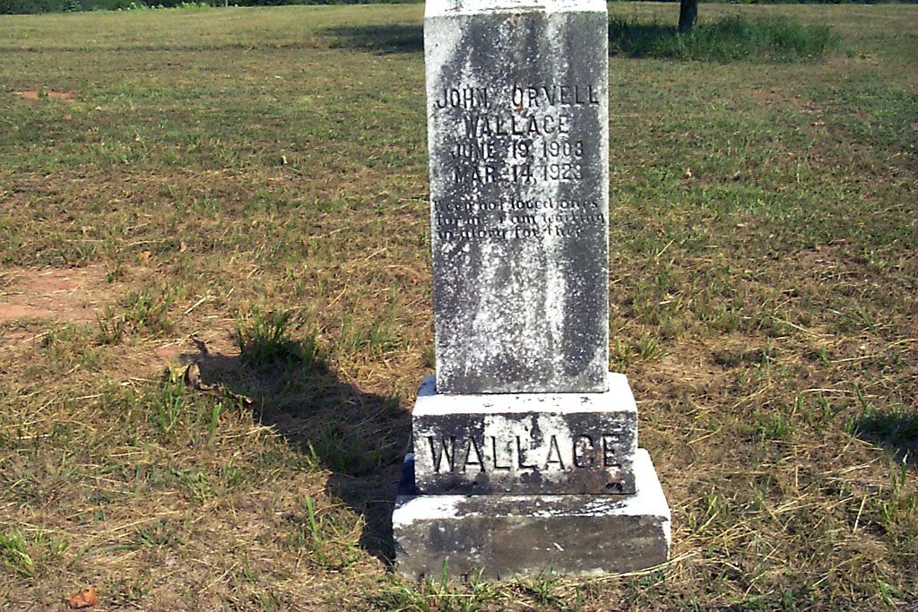 JohnOrvellWallace-grave