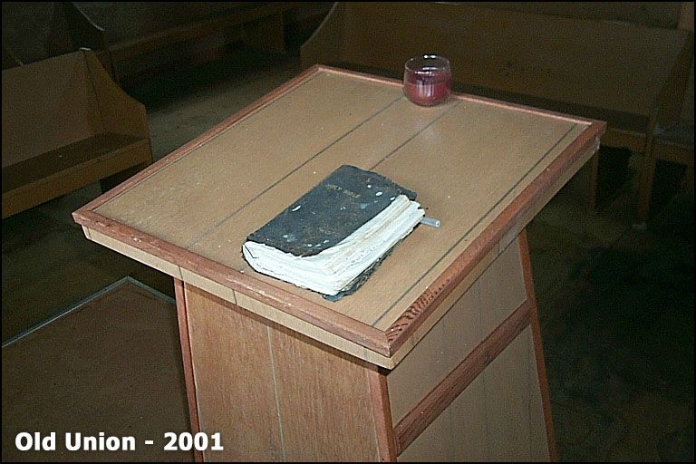 The old pulpit Bible - later rebound