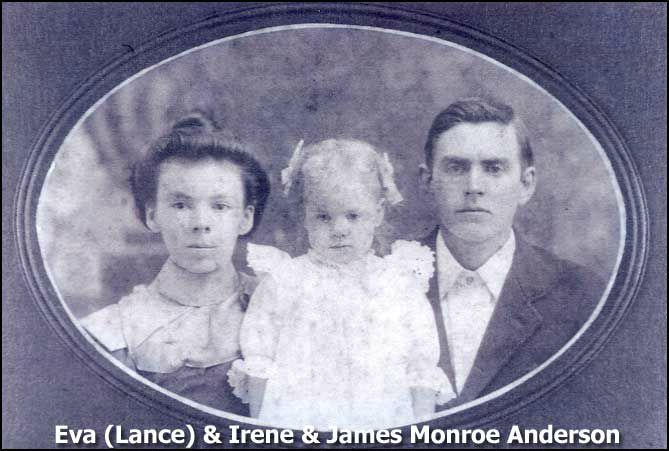 James Monroe Anderson Family