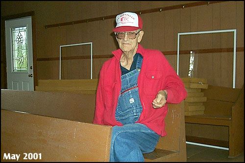 J.M. Passons, Jr. - Inside the Old Union Church building