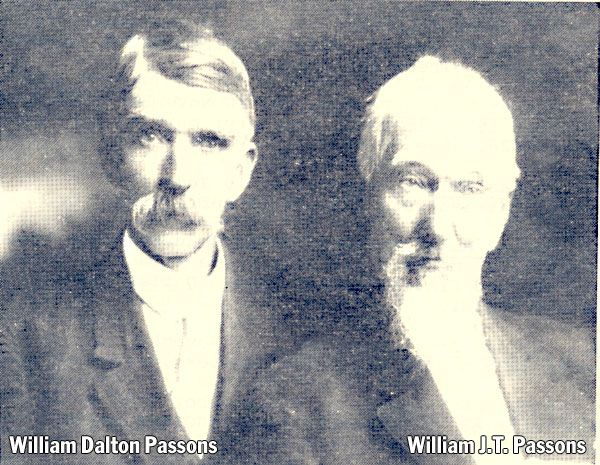 William J.T. Passons and son, William Dalton Passons