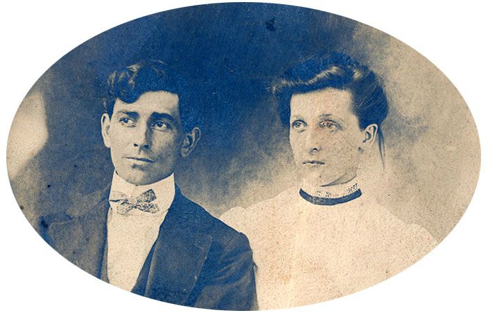 Jerry Creed & Emma Permelia Haston Taylor -  Emma, dau. of C.T. & E.S. Haston