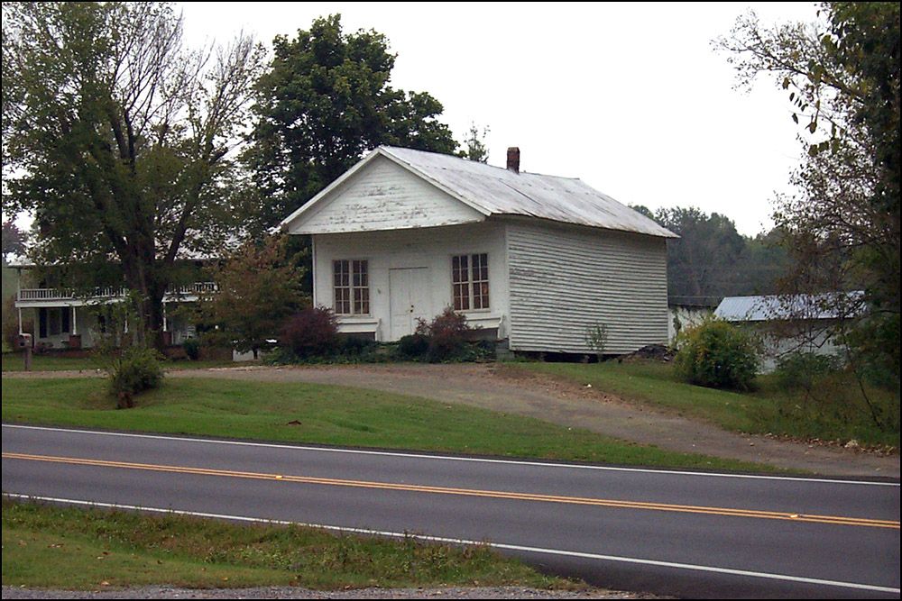 Hestand, KY Old Post Office, Monroe County, KY - October 2002 (Hestand community named for Abraham Hiestand's family)