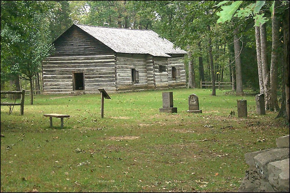 Mulkey Meeting House - Two miles south of Tompkinsville, KY 